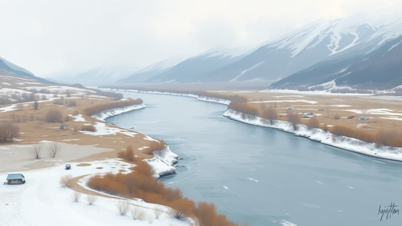 Kyrgyzstan Anticipates Increased River Inflows Post-Snowy Winter
