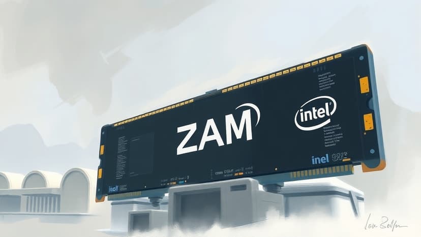 SoftBank and Intel Collaborate on ZAM Memory with Japanese Government Support