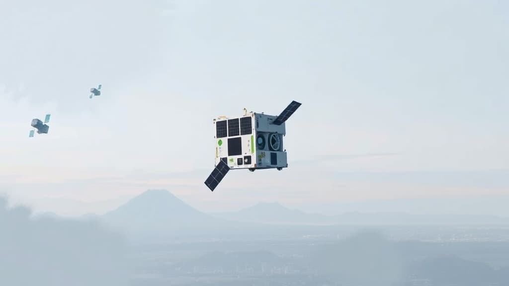 JAXA Launches Innovative 10-cm CubeSat with Unfoldable Antenna