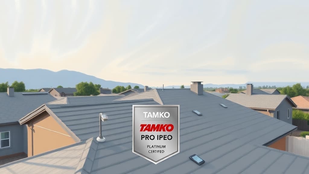 CKG Contractors Achieves TAMKO Pro Platinum Certification