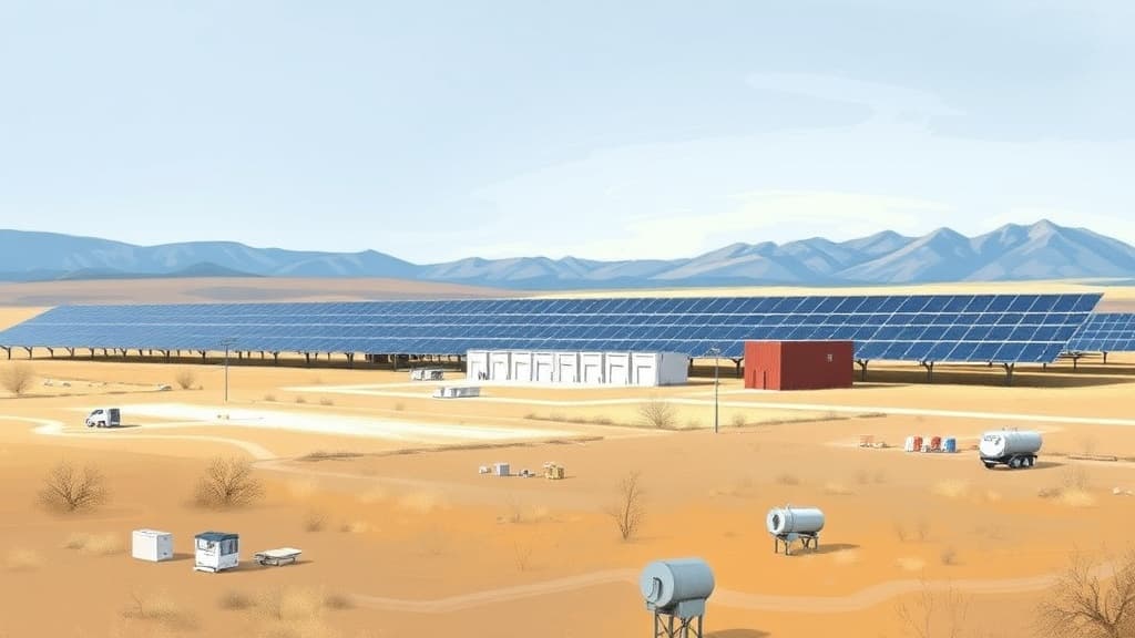 Powder River Energy Initiates $23.5 Million Solar-Battery Project Near Moorcroft