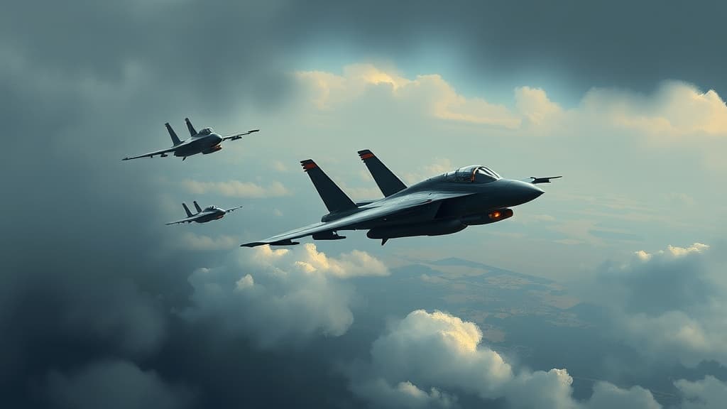 RAF Jets Intercept Russian Drones Over Ukraine Amid Intensified Attacks