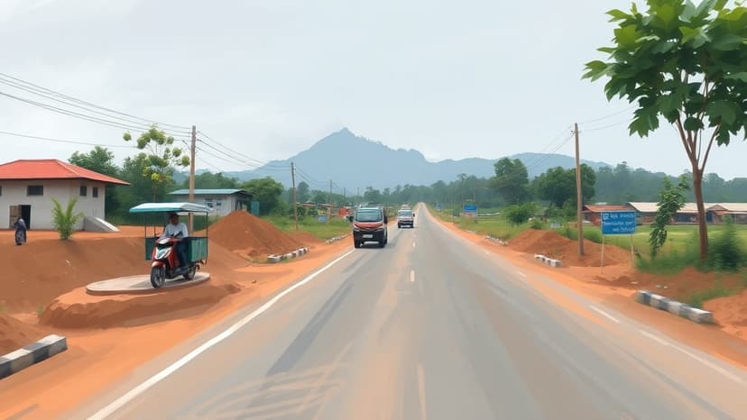 NNI Advances Road Repair Project in Morowali Utara as CSR Initiative