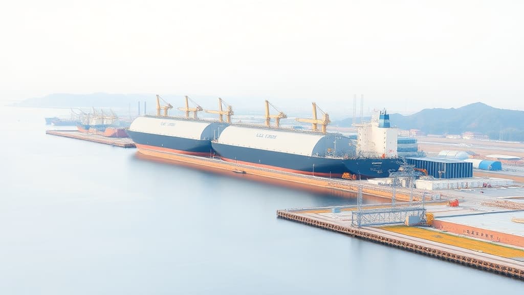 Poland's Second LNG Terminal Launch Scheduled for April in Ulsan
