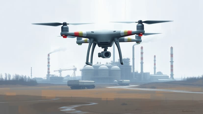 Drone Attack on Apatit Chemical Plant Pipeline in Russia Causes Injuries