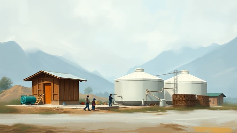 Kashmir Launches 25,000-Litre Community Biogas Plant in Ganderbal