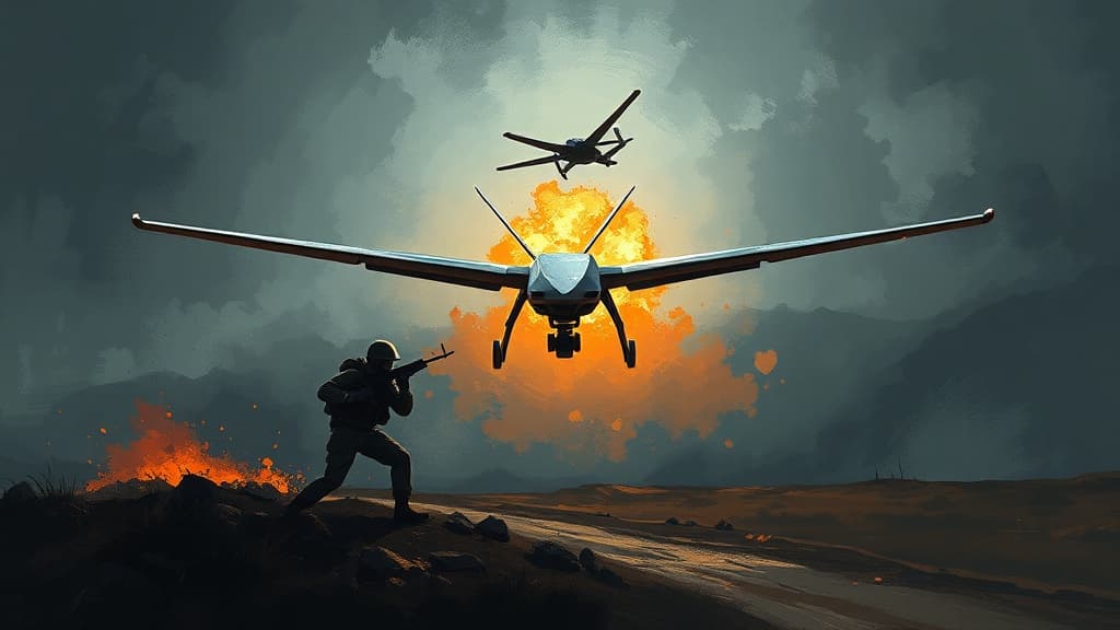 Hezbollah Drone Attack Targets Israeli Soldiers in Southern Lebanon