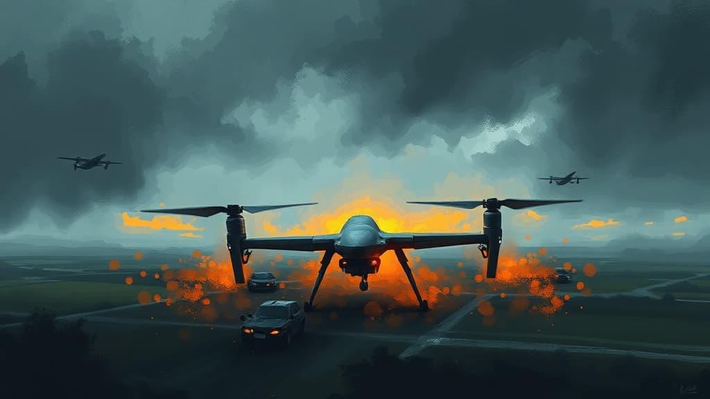 Russian Drone Attacks in Ukraine: Casualties and Military Developments