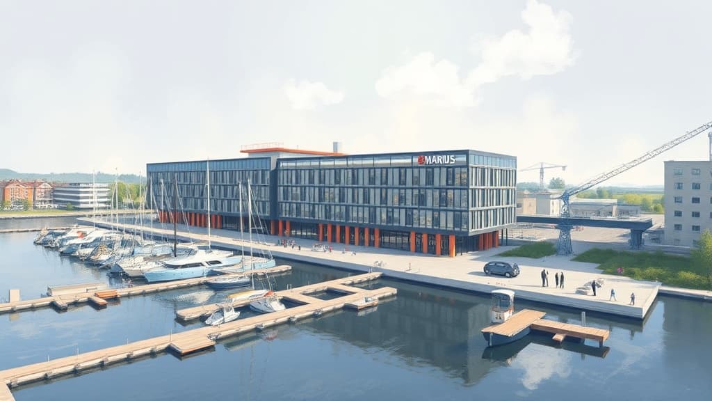 LBBW Immobilien Celebrates Topping-Out for Marina B Office Project in Mainz Zollhafen
