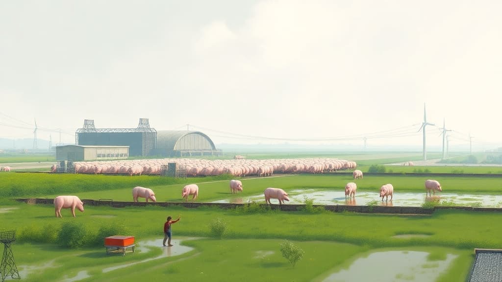 Shanghai Pig Farm Converts Waste to Green Energy and Fertilizer