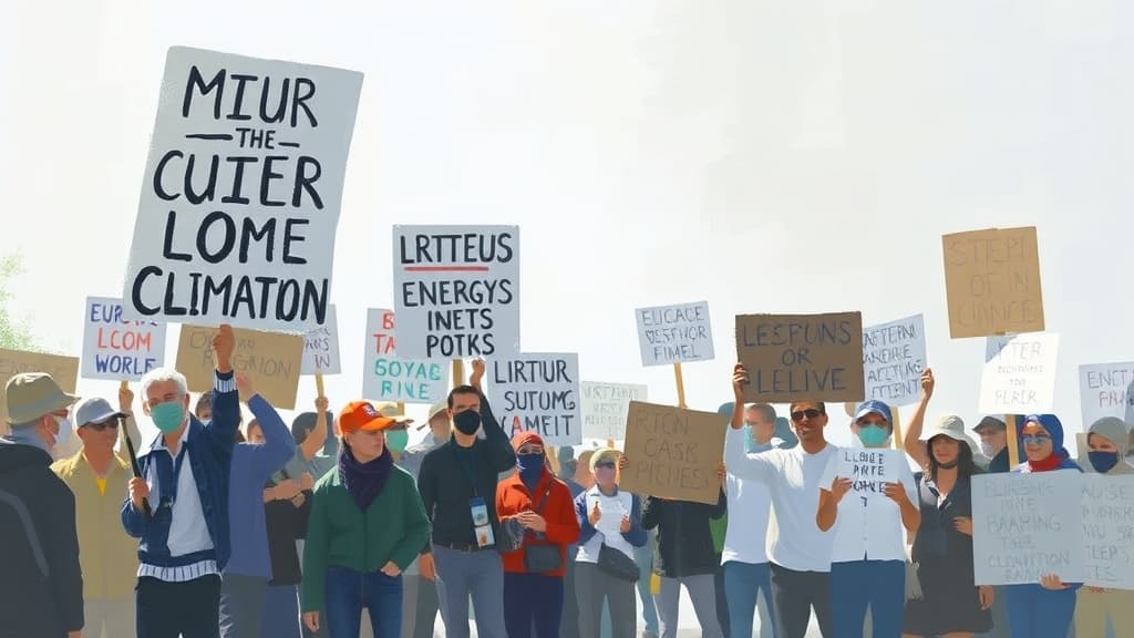 Climate Coalition Protests Energy Minister's Inaction Amid Crisis