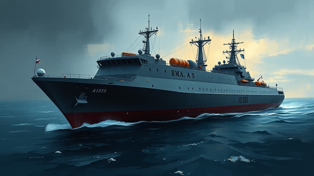 BMA's 7th Diving Support Vessel Hull Delivered to Brest for French Navy