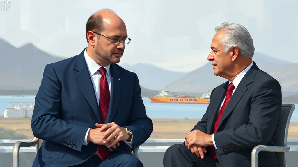 Edi Rama and U.S. Ambassador Discuss LNG Terminal Agreement in Albania