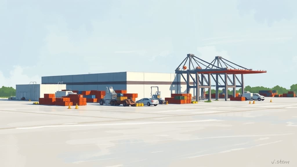 Jacksonville Port Opens $170M Automotive Processing Facility