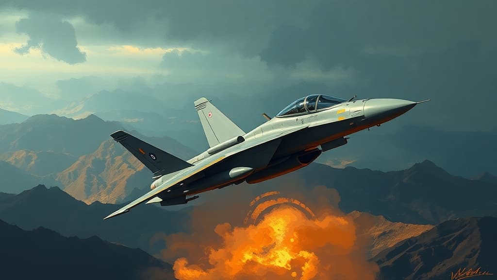 NAF Conducts Airstrike on Terrorist Targets in Mandara Mountains