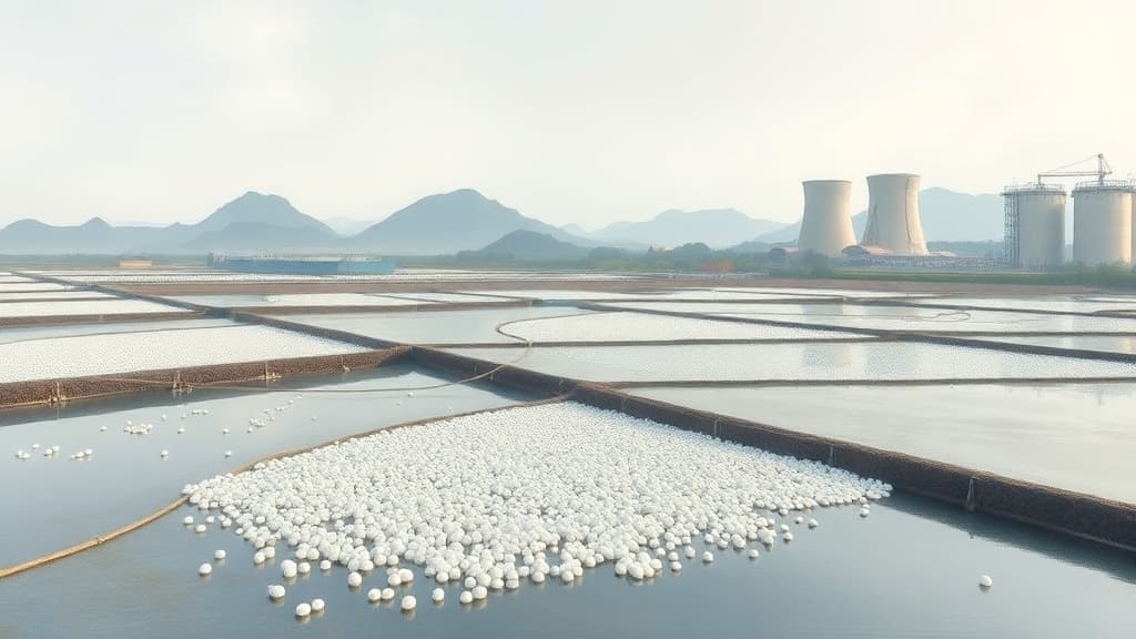 Pearl Farming Coexists with Nuclear Energy in China