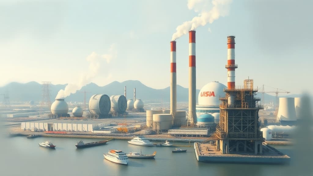 Asia's Gas Power Sector Faces Delayed Impact from Oil Price Shocks