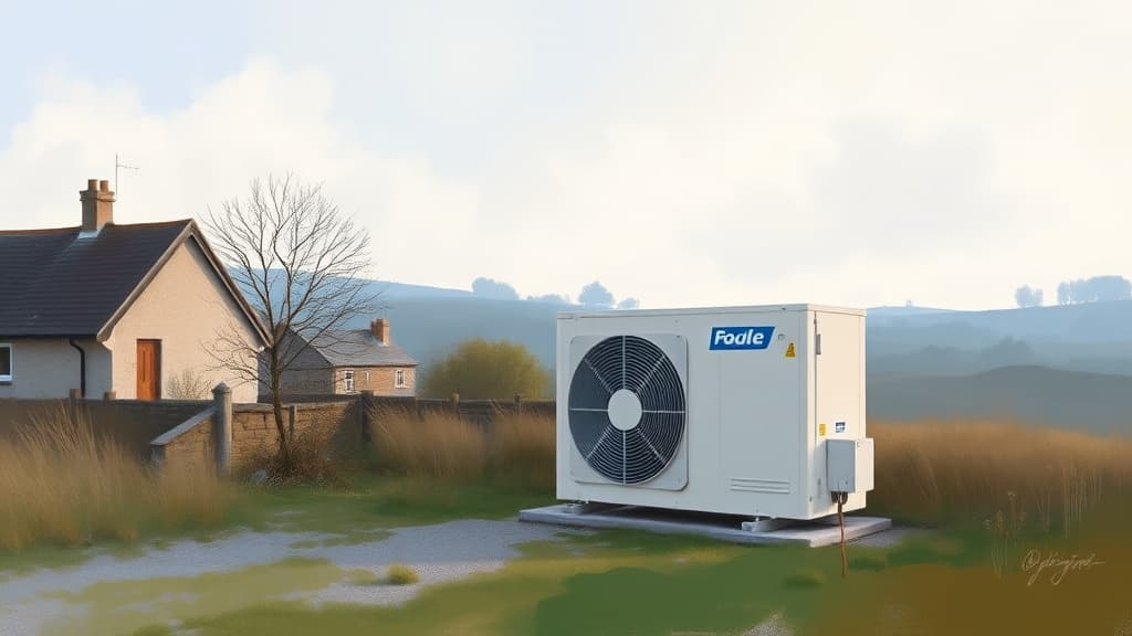 New Air Source Heat Pump Installed Near Poole Enhances Energy Efficiency