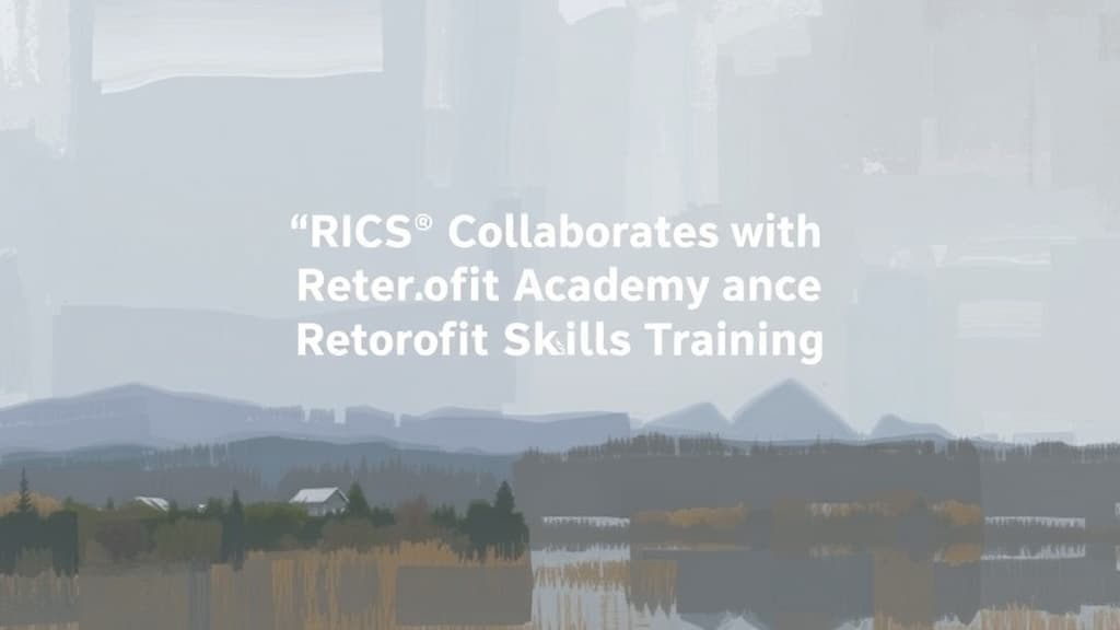 RICS Collaborates with Retrofit Academy to Enhance Retrofit Skills Training
