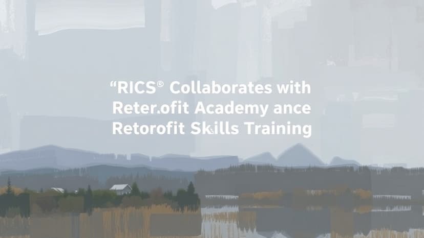 RICS Collaborates with Retrofit Academy to Enhance Retrofit Skills Training