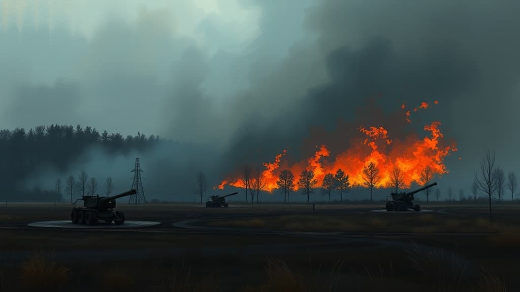 Major Wildfire at Artillery Shooting Range Triggers NL-Alert and Smoke Warnings Across Netherlands