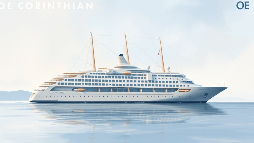 OE Corinthian: World's Largest Luxury Sailing Cruise Ship Launched