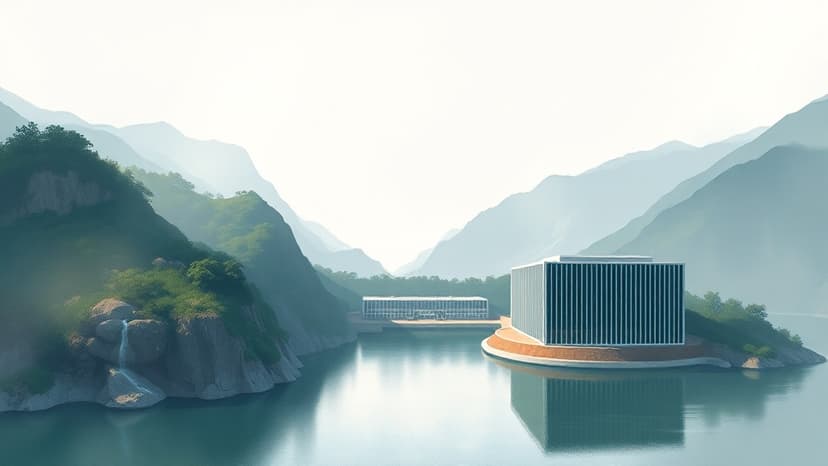 China Launches High-Altitude Green Computing Center at Lianghekou Hydropower Plant