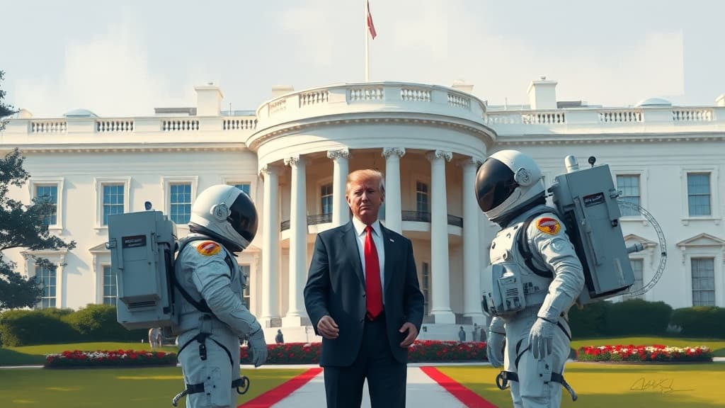Trump Hosts Artemis II Astronauts at White House