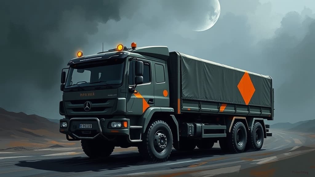 Romanian Army's 3.4 Billion Lei Truck Contract with Geo-Sting SRL