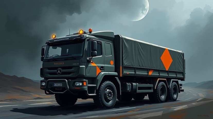 Romanian Army's 3.4 Billion Lei Truck Contract with Geo-Sting SRL