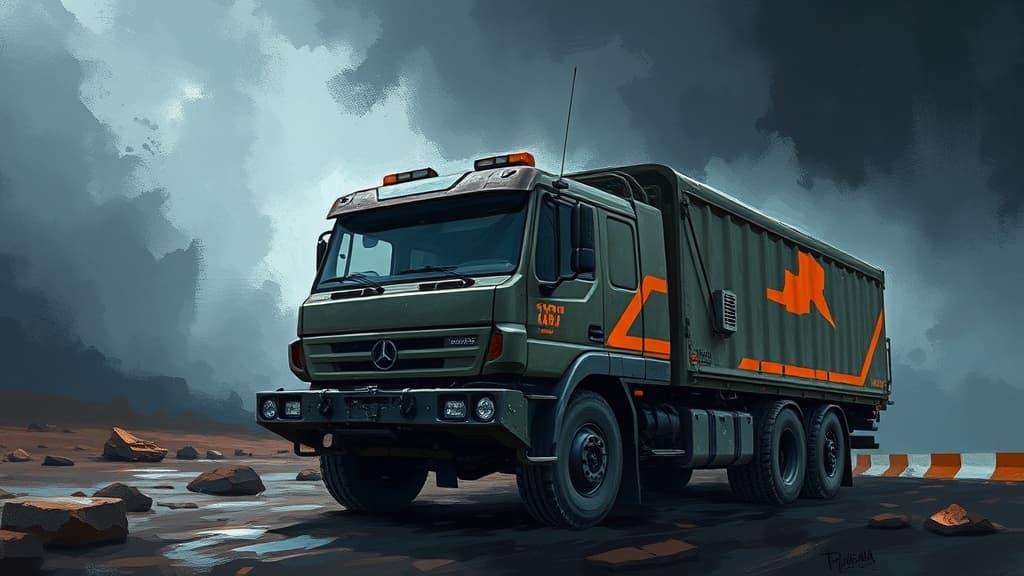 Romanian Army's Truck Contract with Geo-Sting SRL Faces Delays