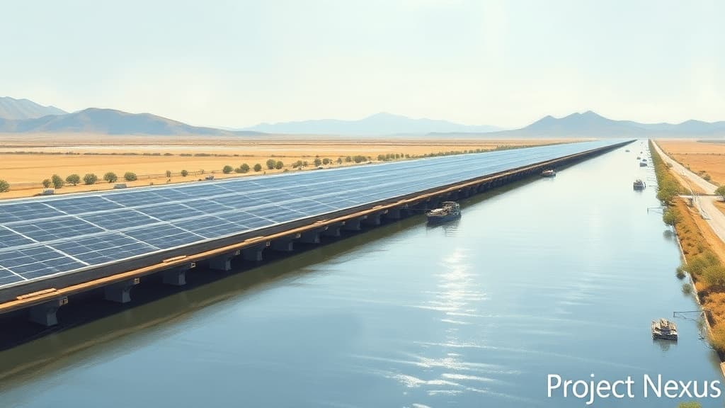 California Launches First Solar Canal Project with Project Nexus