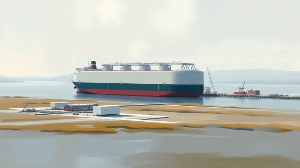 Lubmin's Transition to LNG Hub Post Nord Stream Sabotage