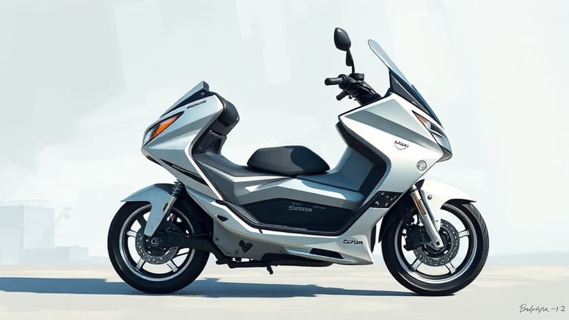Toyota Patents Hydrogen Scooter Based on Suzuki Burgman 400 Platform
