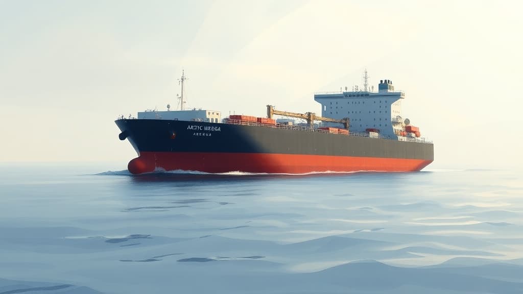 Russian LNG Tanker Arctic Metagaz Anchored Off Libya After Two-Month Drift