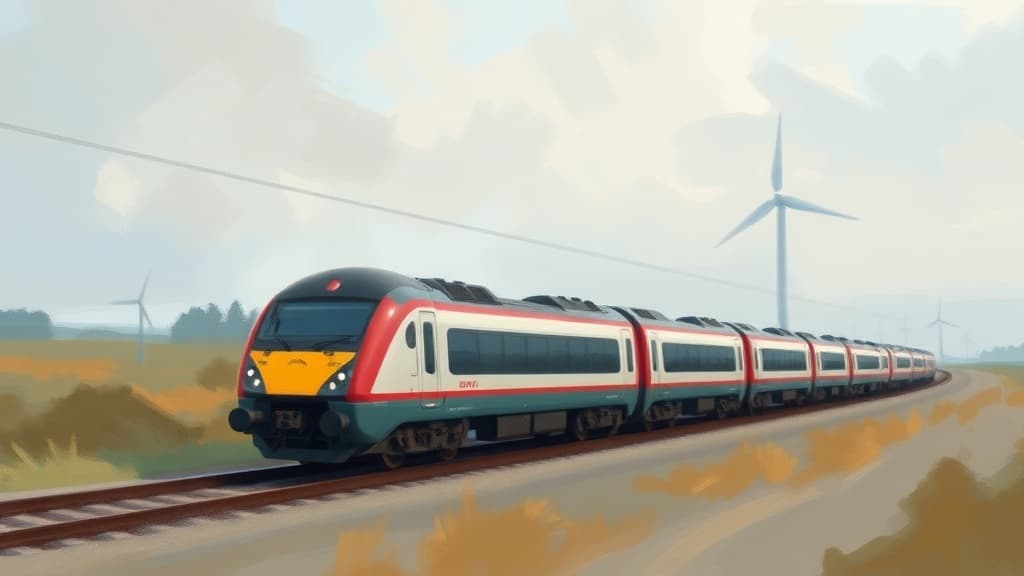 UK Rail Pilot Converts Train Turbulence into Renewable Energy