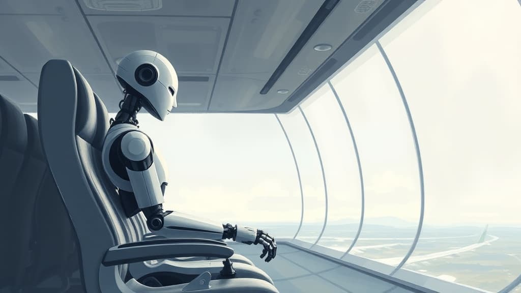 Humanoid Robot Causes Flight Delay Due to Seating and Battery Compliance Issues