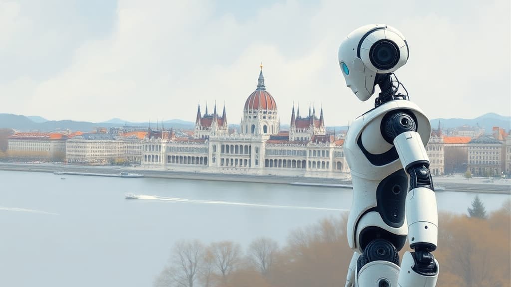 Webalyze.ai Tests Humanoid Robot for Real-Time Advertising Analysis in Budapest