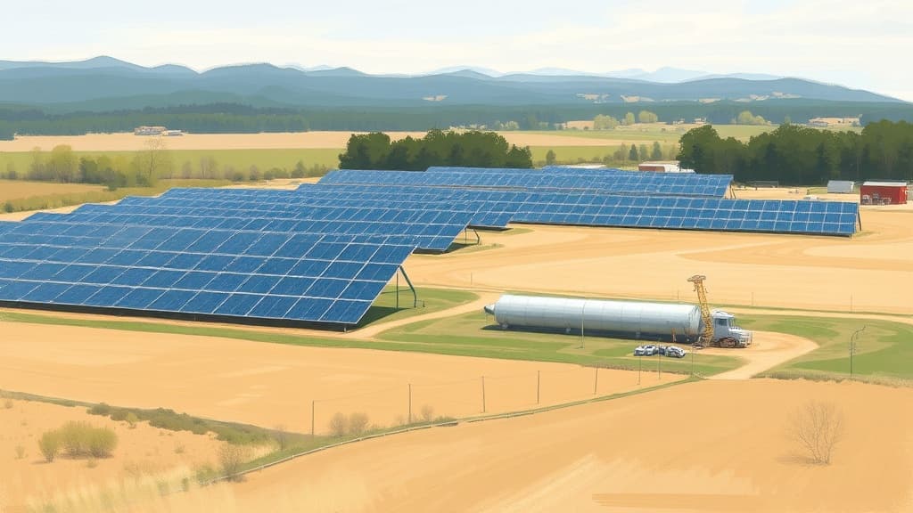 Kent Solar Farm Project Progress and Environmental Impact