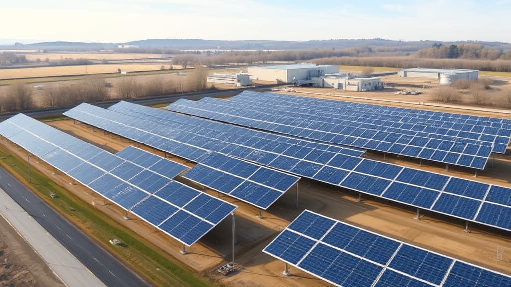 Oxford Initiates 1.35 MW Solar Array at Wastewater Treatment Plant
