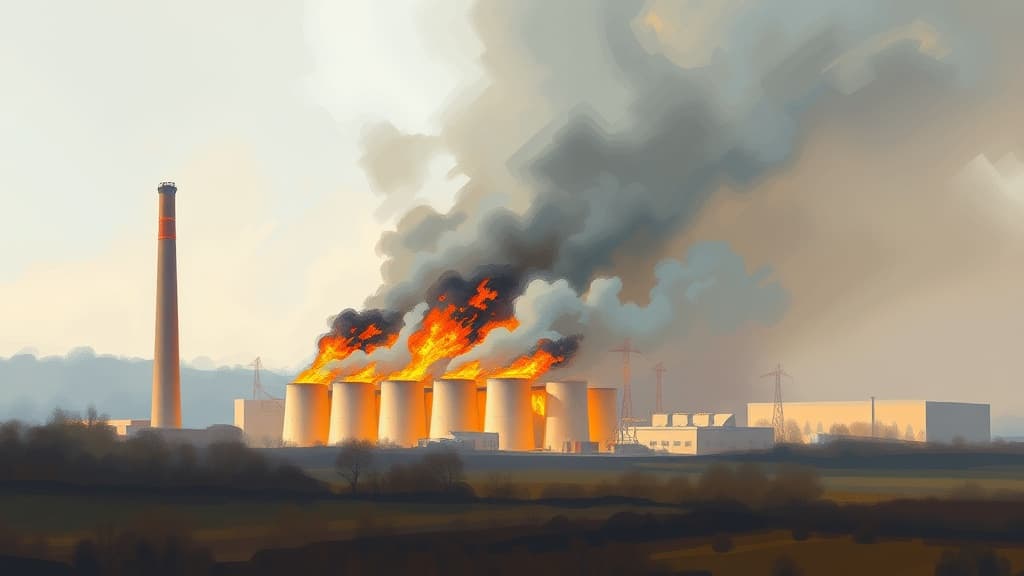 Fire Incident at Gresham House Battery Storage Project in Nottinghamshire