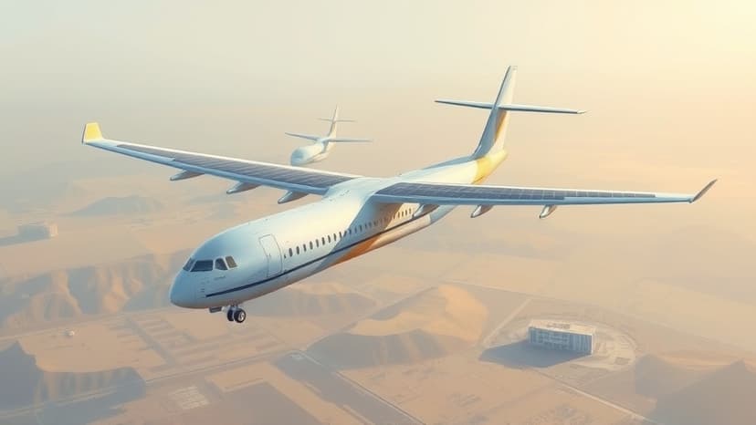 Caltech Develops Solar-Powered Fuel Technology for Carbon-Neutral Aviation