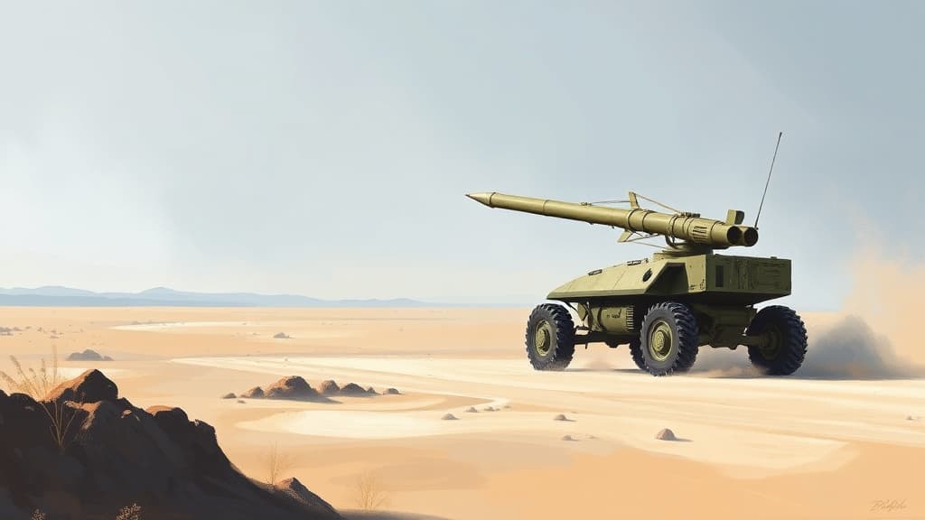Diehl Defence's Ziesel UGV Completes Successful Spike LR Missile Test