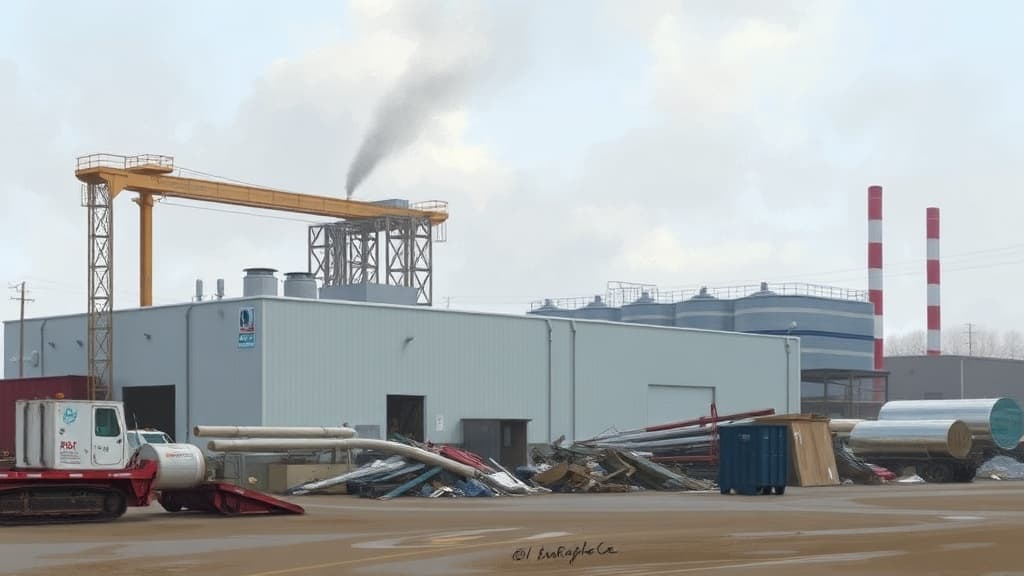 Camden Scrap Yard Implements New Fire Suppression System Amid Legal Issues
