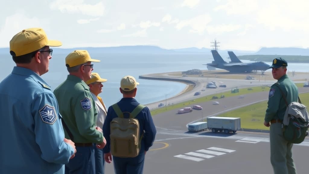 High-Level Visit at Naval Weapons Station Yorktown Highlights Shore Readiness and Capabilities