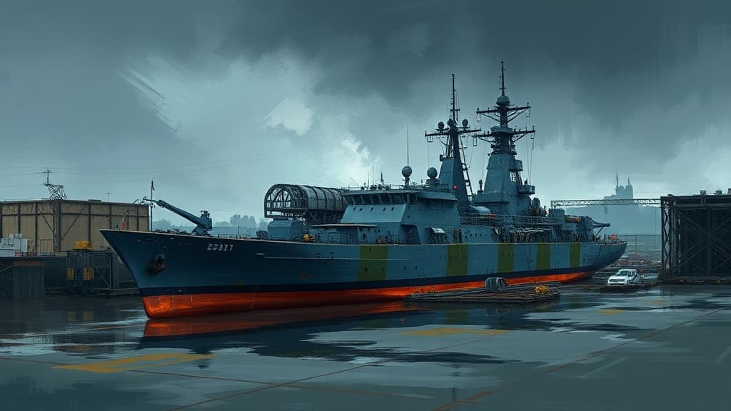 Navy Implements Innovative Rust Removal Techniques at Norfolk Naval Station