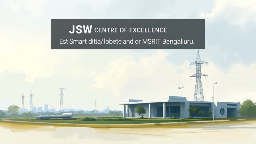 JSW Centre of Excellence in Smart Grid Established at MSRIT Bengaluru
