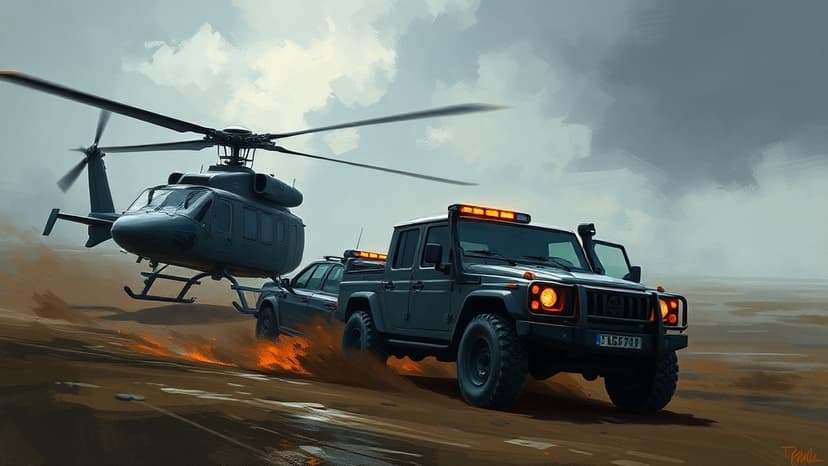 Royal Marines Conduct Vehicle Seizure and Helicopter Raid Exercises