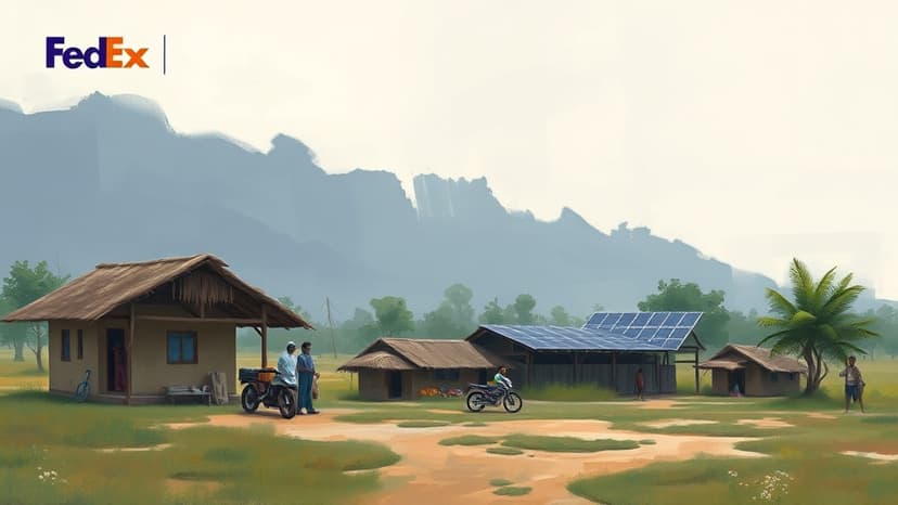 FedEx and SOLS Foundation Empower Orang Asli Village with Solar Energy in Malaysia