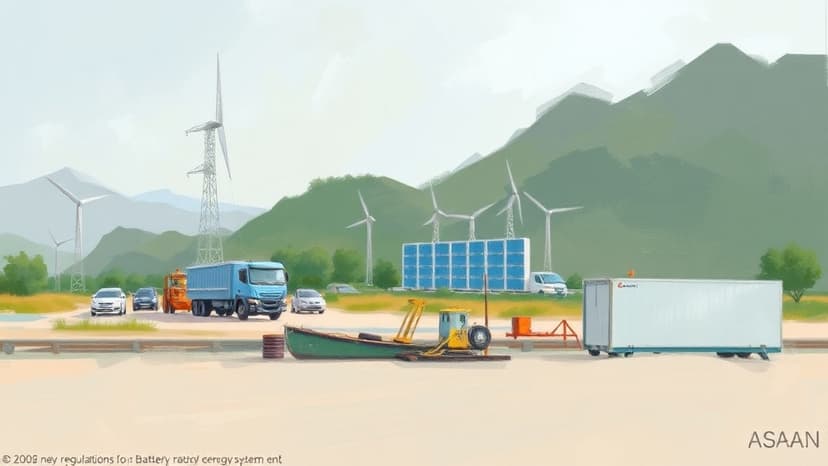 ASEAN Must Adapt Regulations to Maximize Battery Energy Storage System Value